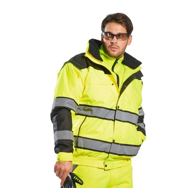 Hi-vis classic bomber jacket (C466)