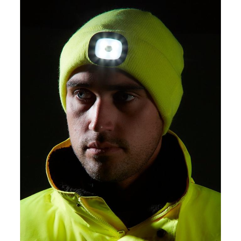 Beanie LED headlight USB rechargeable (B029)