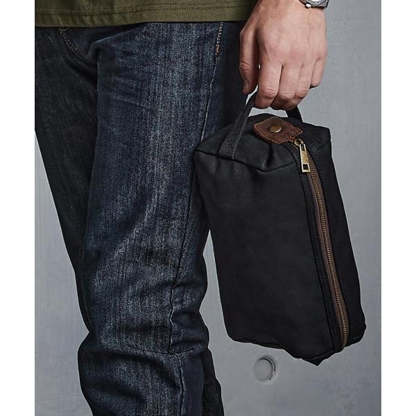 Heritage waxed canvas wash bag