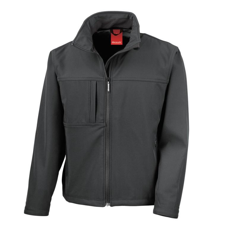 Classic softshell jacket Black