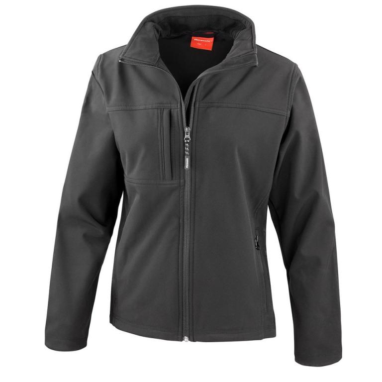 Women's classic softshell jacket Black