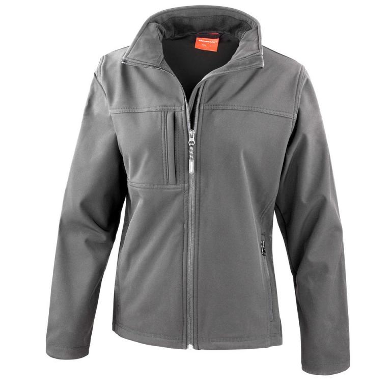 Women's classic softshell jacket Grey