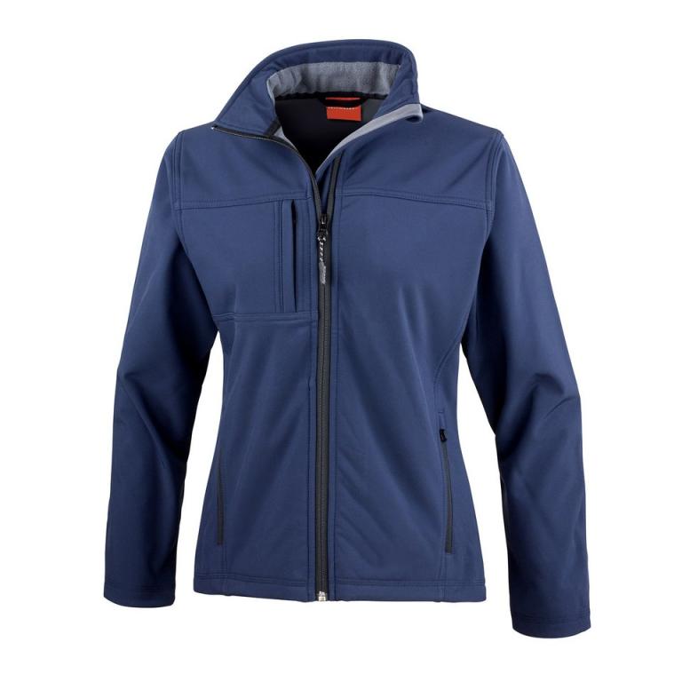 Women's classic softshell jacket Navy