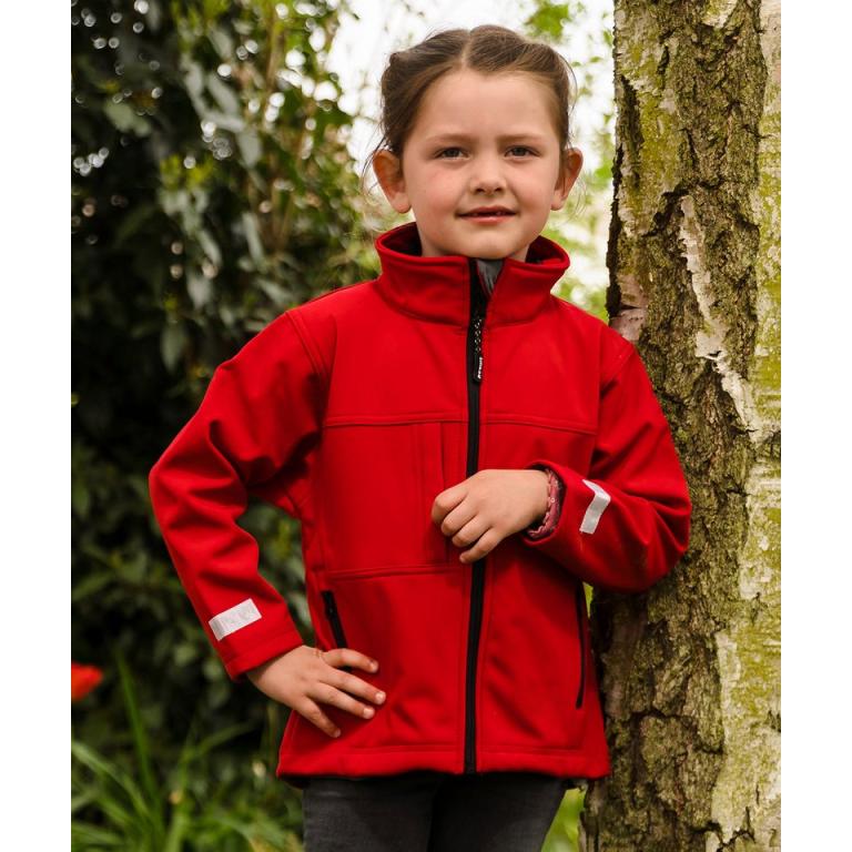 Junior classic softshell 3-layer jacket