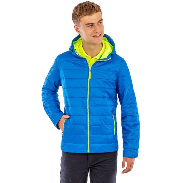 Urban snow bird hooded jacket