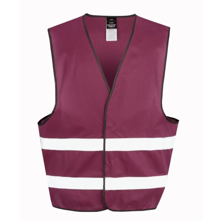 Core hi-vis vest Burgundy