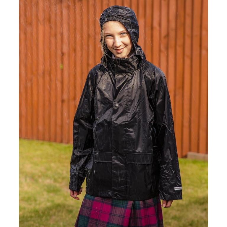 Core junior rain jacket