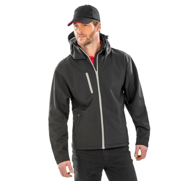 Core TX performance hooded softshell jacket