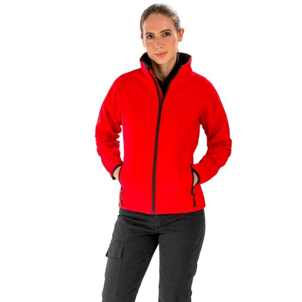 Women's Core printable softshell jacket