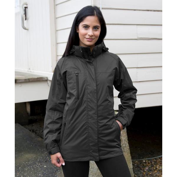 Women's 3-in-1 journey jacket with softshell inner