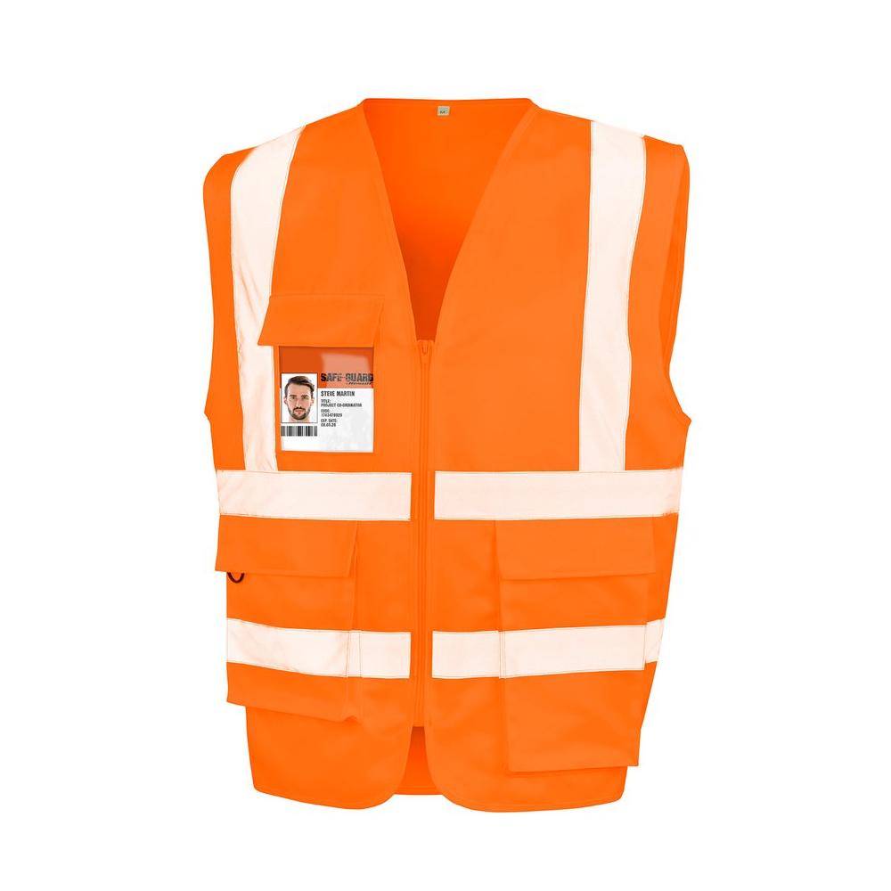 Heavy duty polycotton security vest