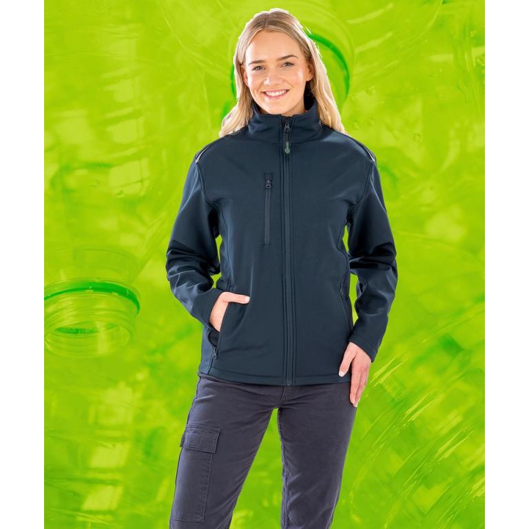 Women's recycled 3-layer printable softshell jacket