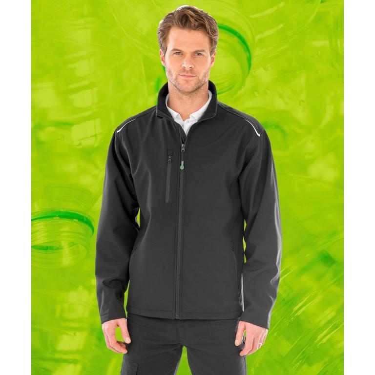 Recycled 3-layer printable softshell jacket