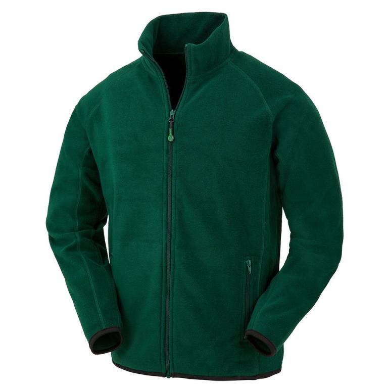 Recycled fleece polarthermic jacket Forest Green