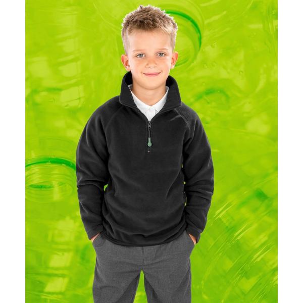 Junior recycled microfleece top