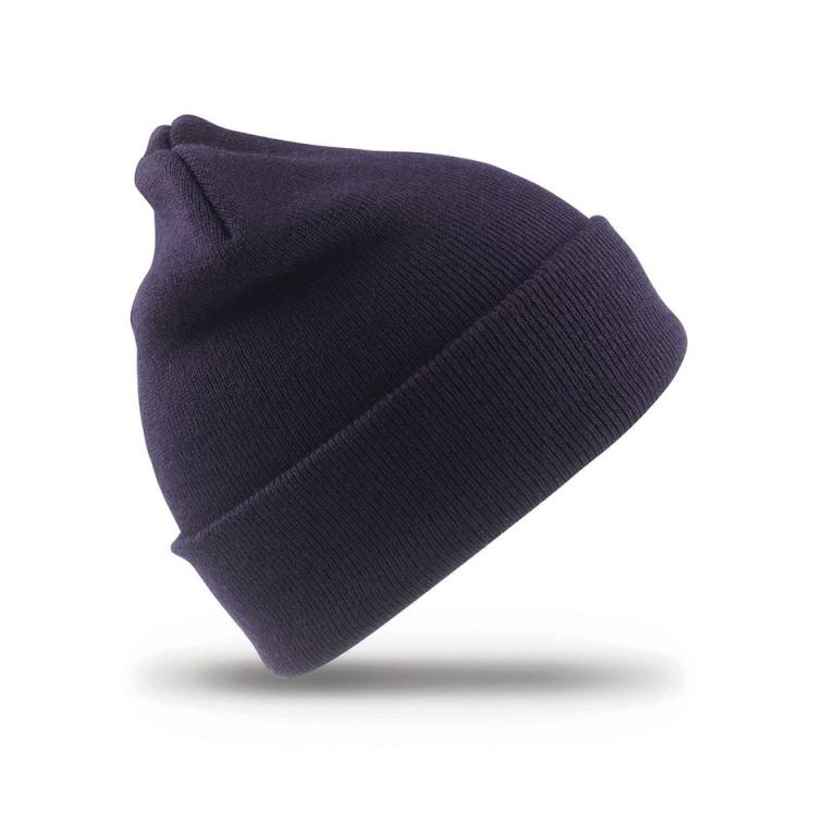 Kids woolly ski hat Navy