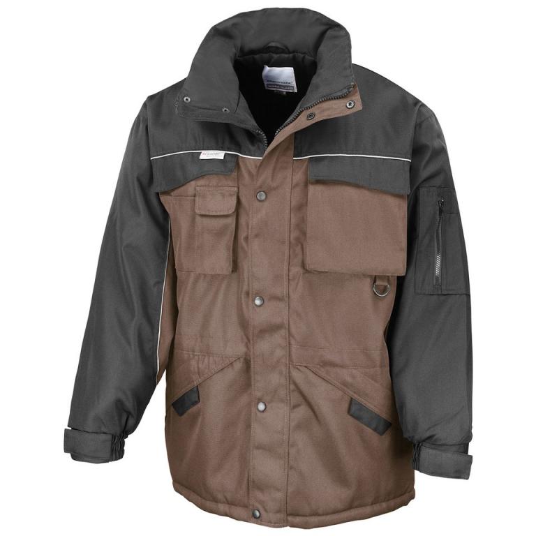 Work-Guard heavy-duty combo coat Tan/Black