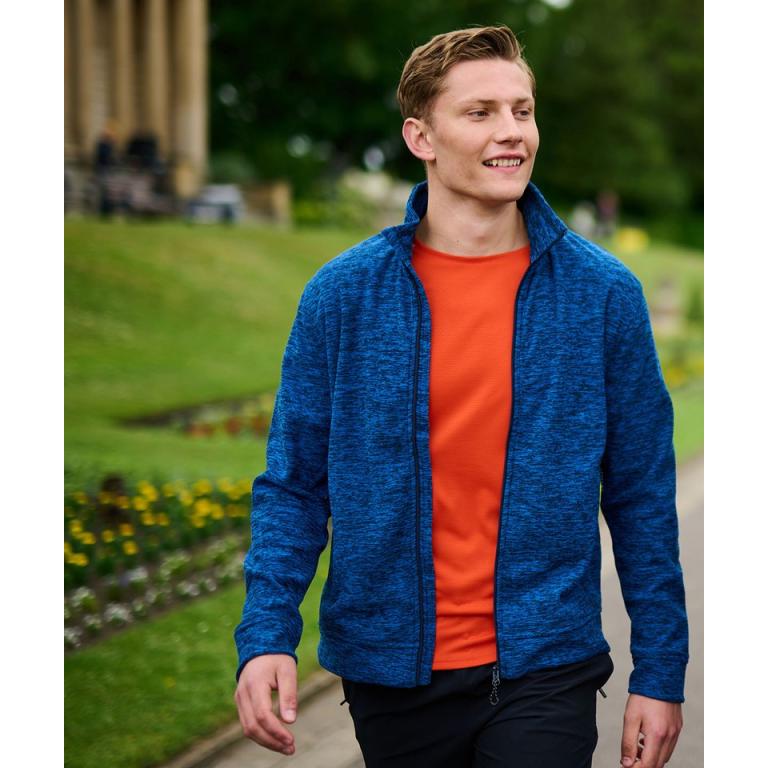 Thornly full-zip marl fleece