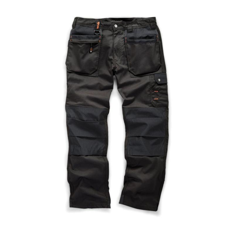 Worker plus trousers Black