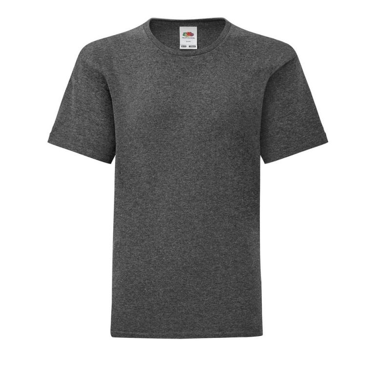 Kids iconic 150 T Dark Heather Grey