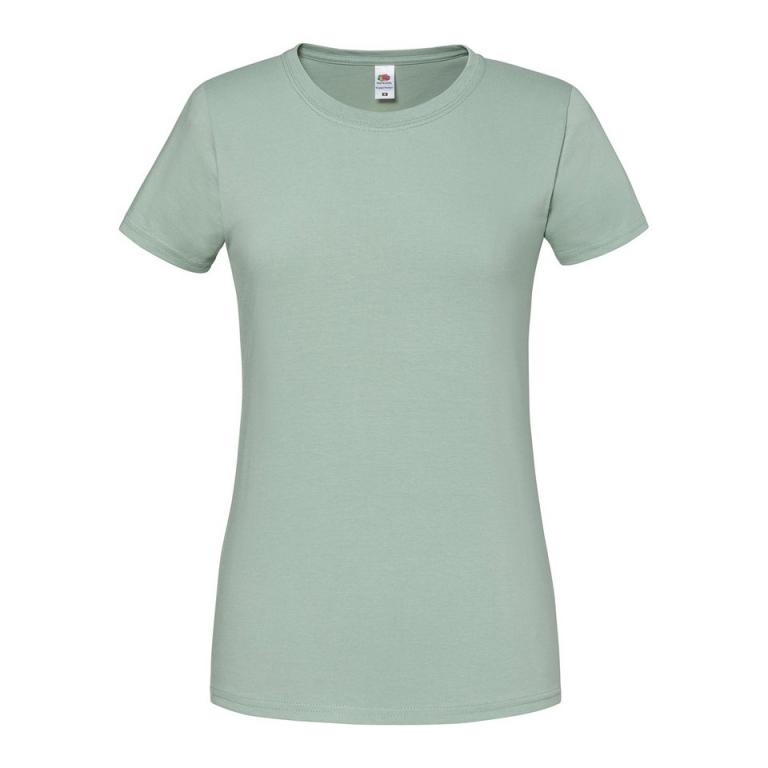 Lady-fit ringspun premium t-shirt Sage