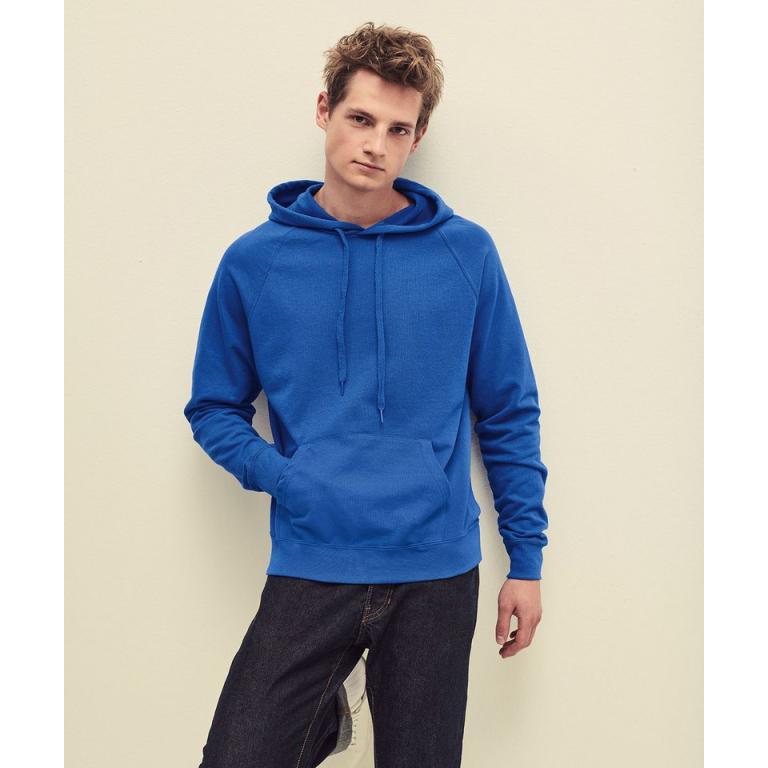 Lightweight hooded sweatshirt