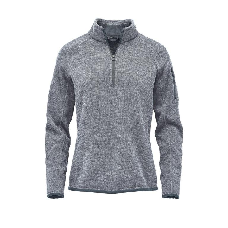 Women’s Avalanche ¼-zip fleece Granite Heather