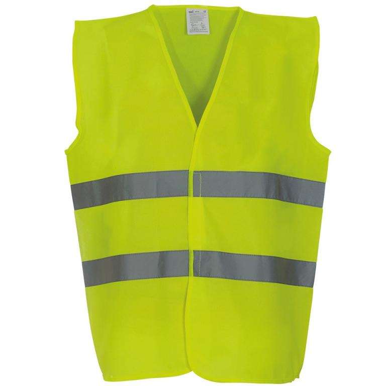 Hi-vis 2-band waistcoat (HVW102)