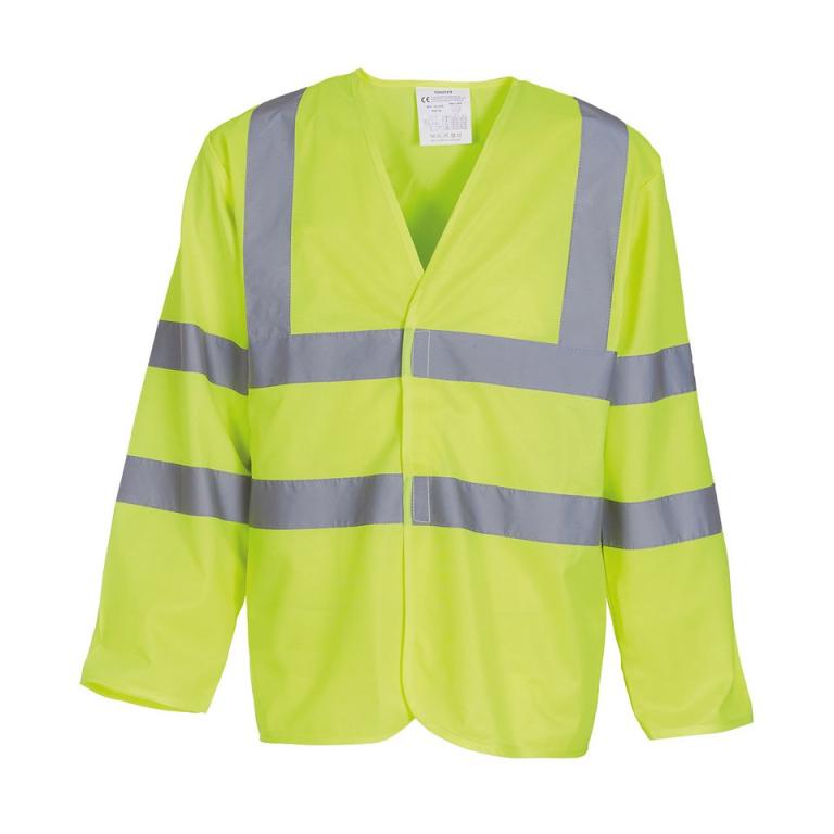 Hi-vis long sleeve waistcoat (HVJ200)