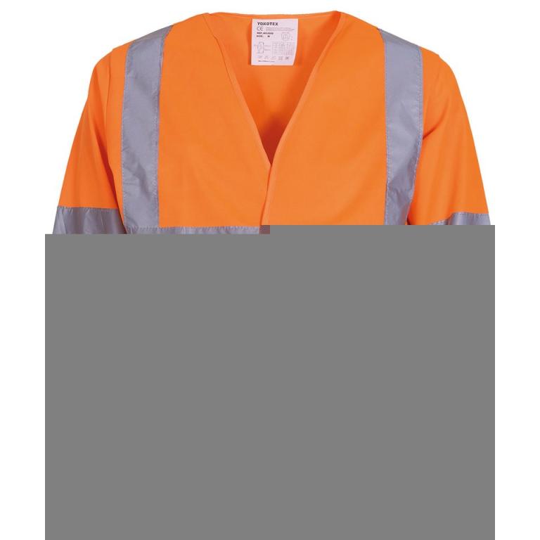 Hi-vis long sleeve waistcoat (HVJ200) Orange