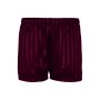 KS PE Collection Shadow Stripe Junior PE Shorts *MORE COLOURS AVAILABLE* - 2-4-years - maroon