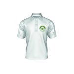 Saxon Primary School White Polo with embroidered School Crest - junior - 2-3-years