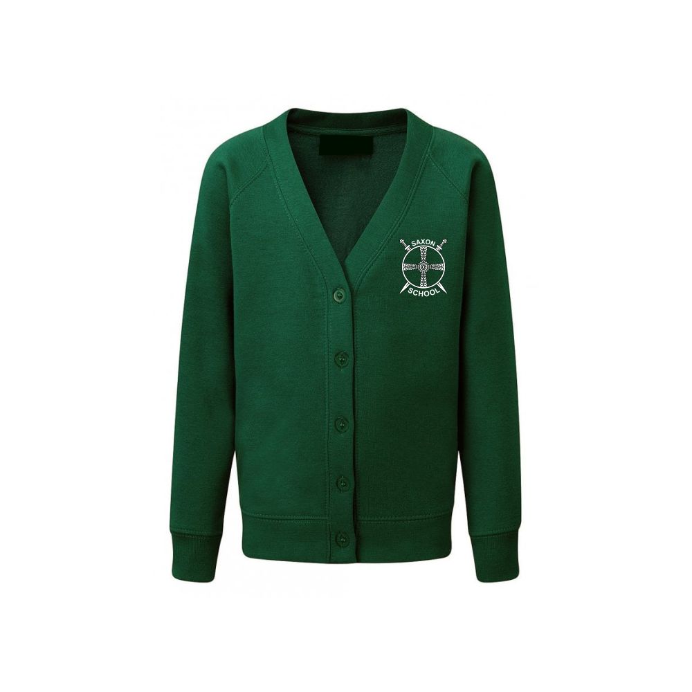 Green hotsell cardigan school