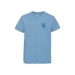 Laleham Primary School Sky PE T-Shirt - junior - 1-2-years