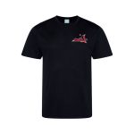 Spelthorne Volleyball Black Poly Cool T-shirt - 3-4-years - junior