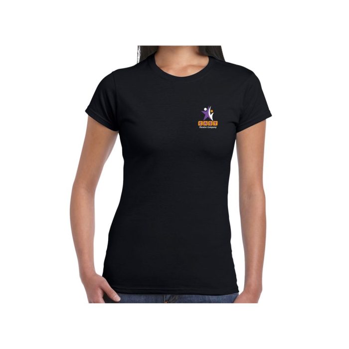 CAST Theatre Company Ladies T-Shirt (Black)