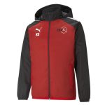 PDA Coaching Development/Progression Centre Puma Liga All weather Jacket - Red/Black - junior - 5-6-years