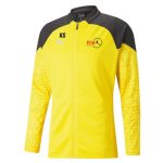 PDA Coaching Puma Cup Training Jacket - Yellow/Black - junior - 5-6-years