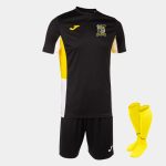 Abbey Rangers FC Danubio II Set and Yellow Classic II Socks - junior - 6xs