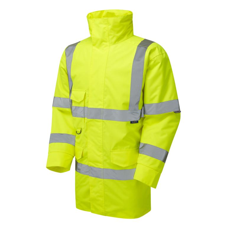 TAWSTOCK Leo EcoViz 4K Baffle Lined Anorak HV YELLOW