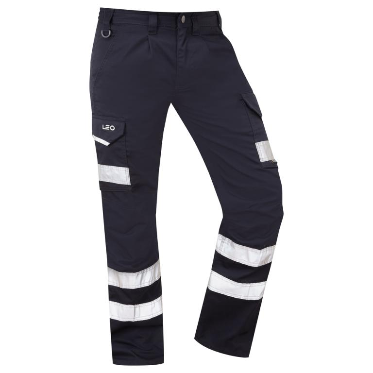 ILFRACOMBE Leo EcoViz Poly/Cotton Cargo Trouser NAVY