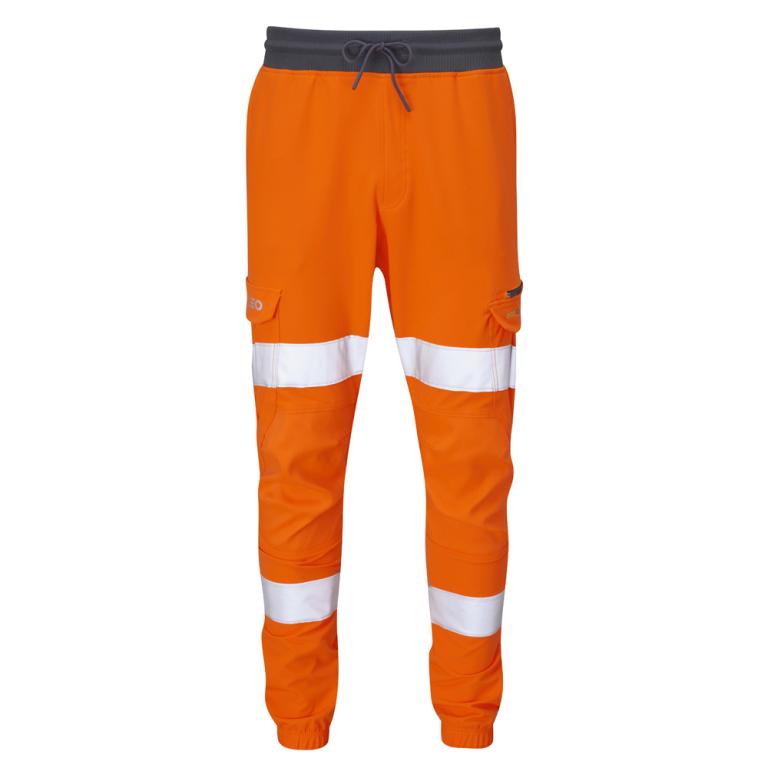 HAWKRIDGE Leo EcoViz High Performance 4X Stretch Trouser HV ORANGE