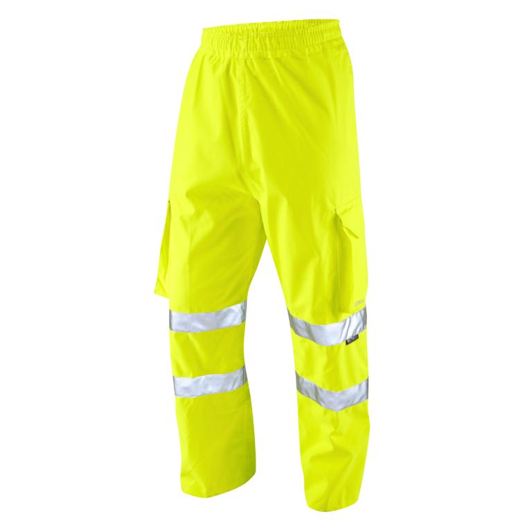 INSTOW Leo EcoViz 10K Performance+ Breathable Cargo Overtrou HV YELLOW