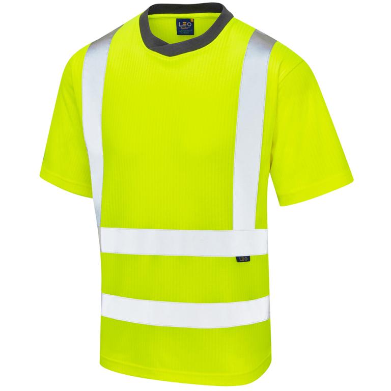 NEWPORT Leo EcoViz Comfort T-Shirt HV YELLOW