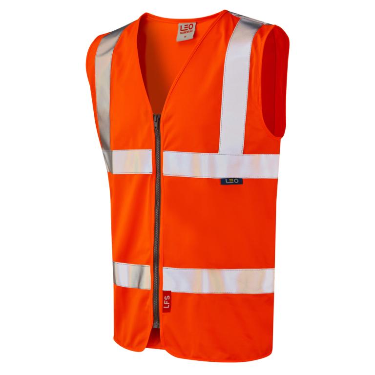 MEETH Leo EcoViz LFS Zip Waistcoat (EN 14116)