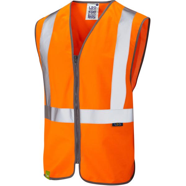 EGGESFORD Leo EcoViz Rail Zip Waistcoat