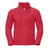 Full-zip outdoor fleece Classic Red