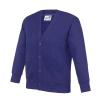 Kids Academy cardigan Academy Purple