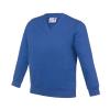 Kids Academy v-neck sweatshirt Academy Royal Blue