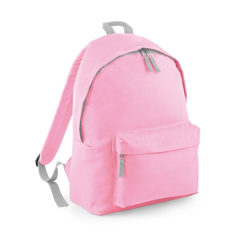 Junior fashion backpack Classic Pink/Light Grey